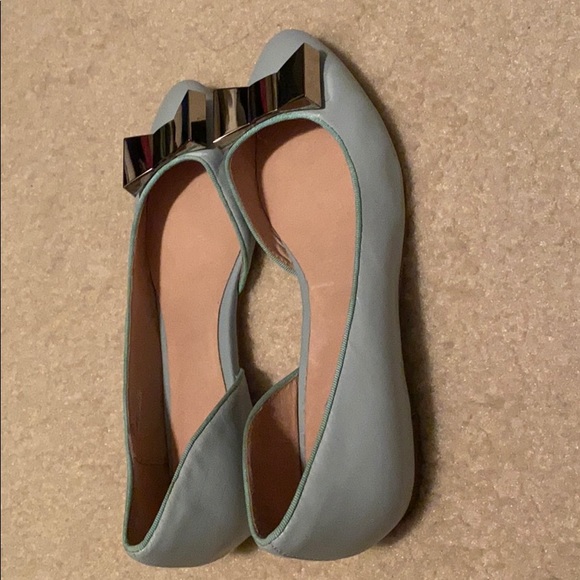 baby blue elegant shoes - Picture 3 of 6